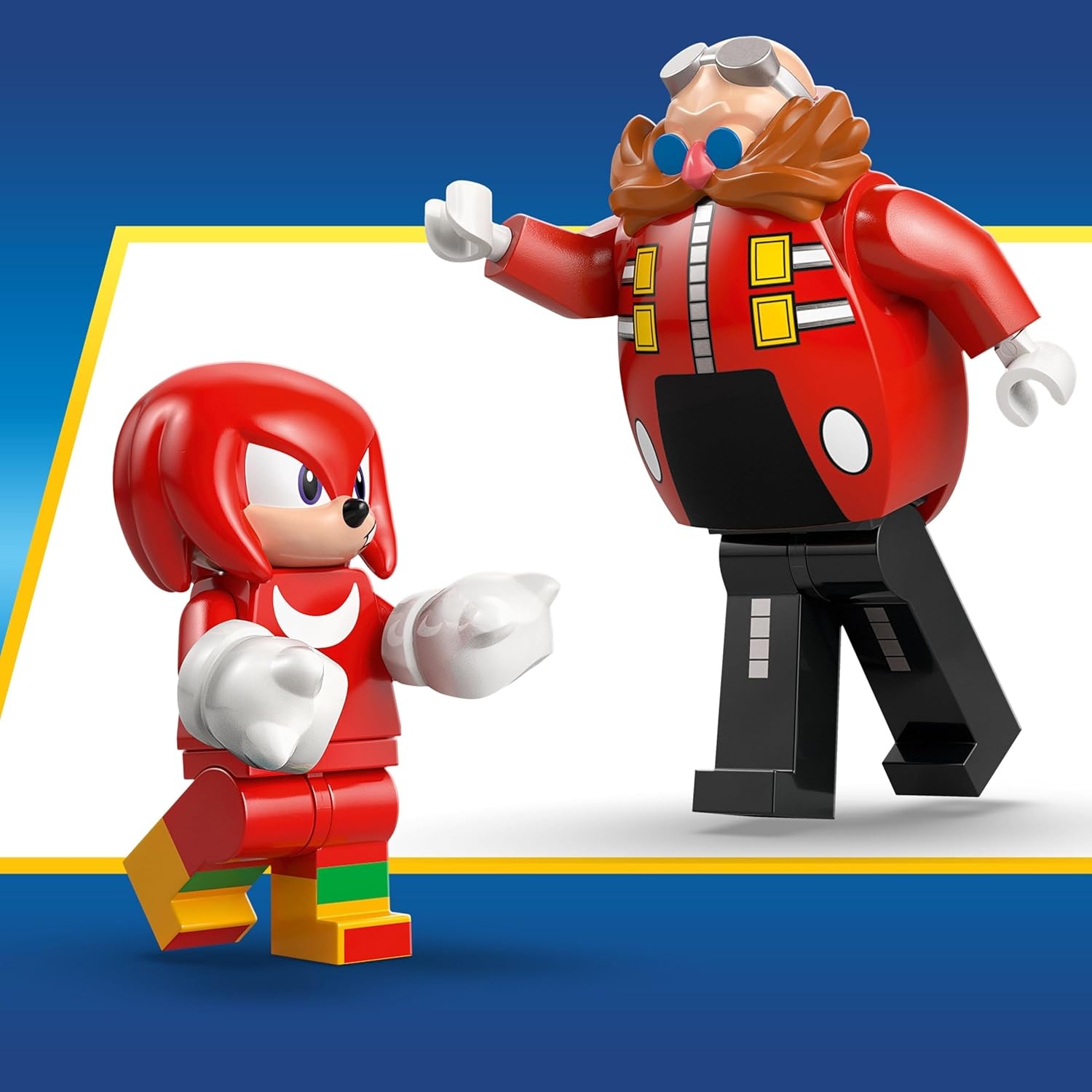 image:imageLEGO Sonic the Hedgehog Knuckles vs Dr Eggman Egg Crusher Mech Building Toy Pretend Play Building Blocks W2 Minifigures for Kids Ages 8 Gift Idea for Boys Girls amp Any Gaming Fans 77005