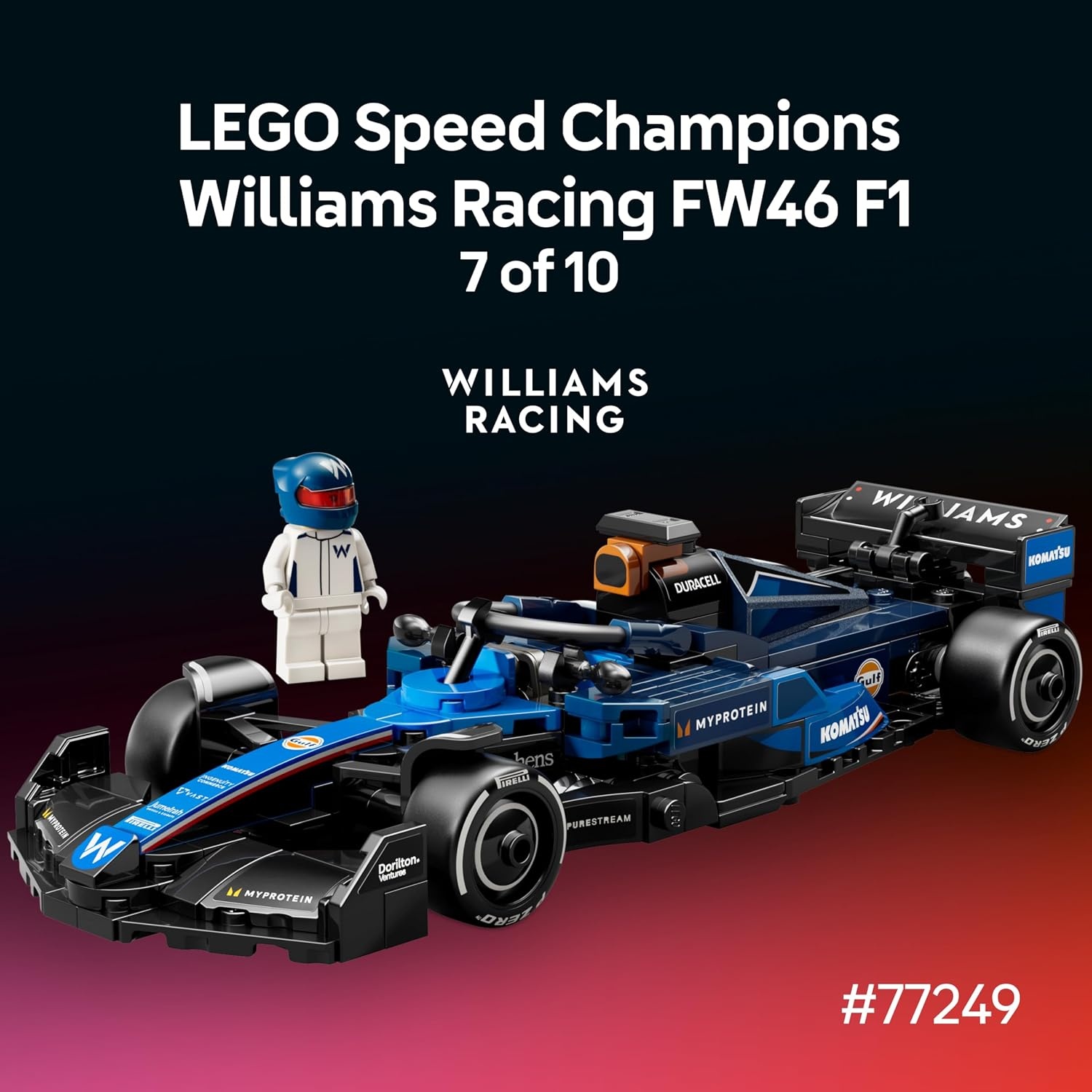 image:imageLEGO Speed Champions Ultimate Formula 1 Collectors Pack Contains 10 Sets in 1 Includes Exclusive Poster Collectible F1 Model Car Kit Gift for Race Car Fans 66802