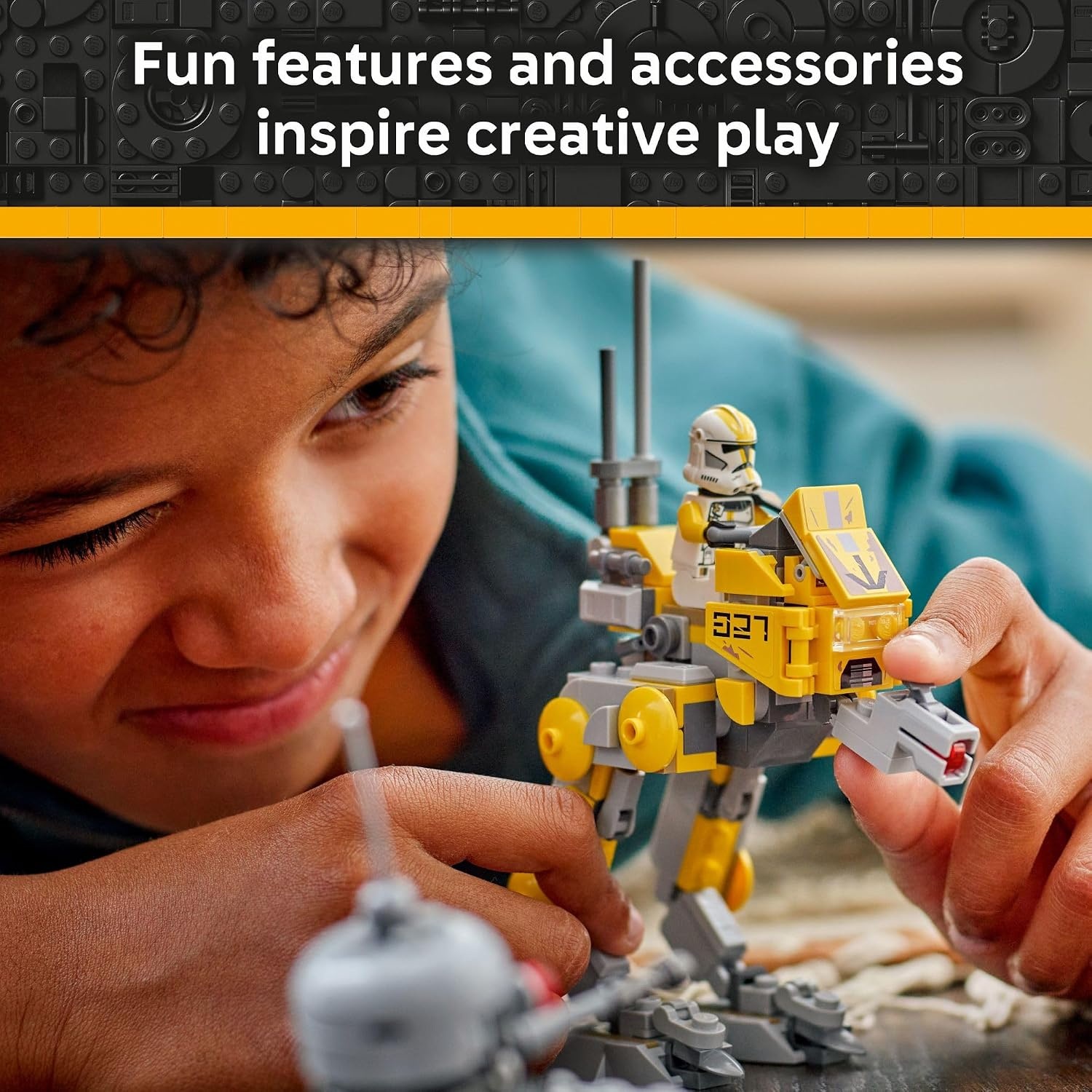 image:imageLEGO Star Wars 327th Star Corps Clone Troopers Battle Pack Building Toy Pretend Play Set for Boys amp Girls Ages 7 Collectible Model Kit amp Kids Room Decor Gift Idea for Birthdays 75431