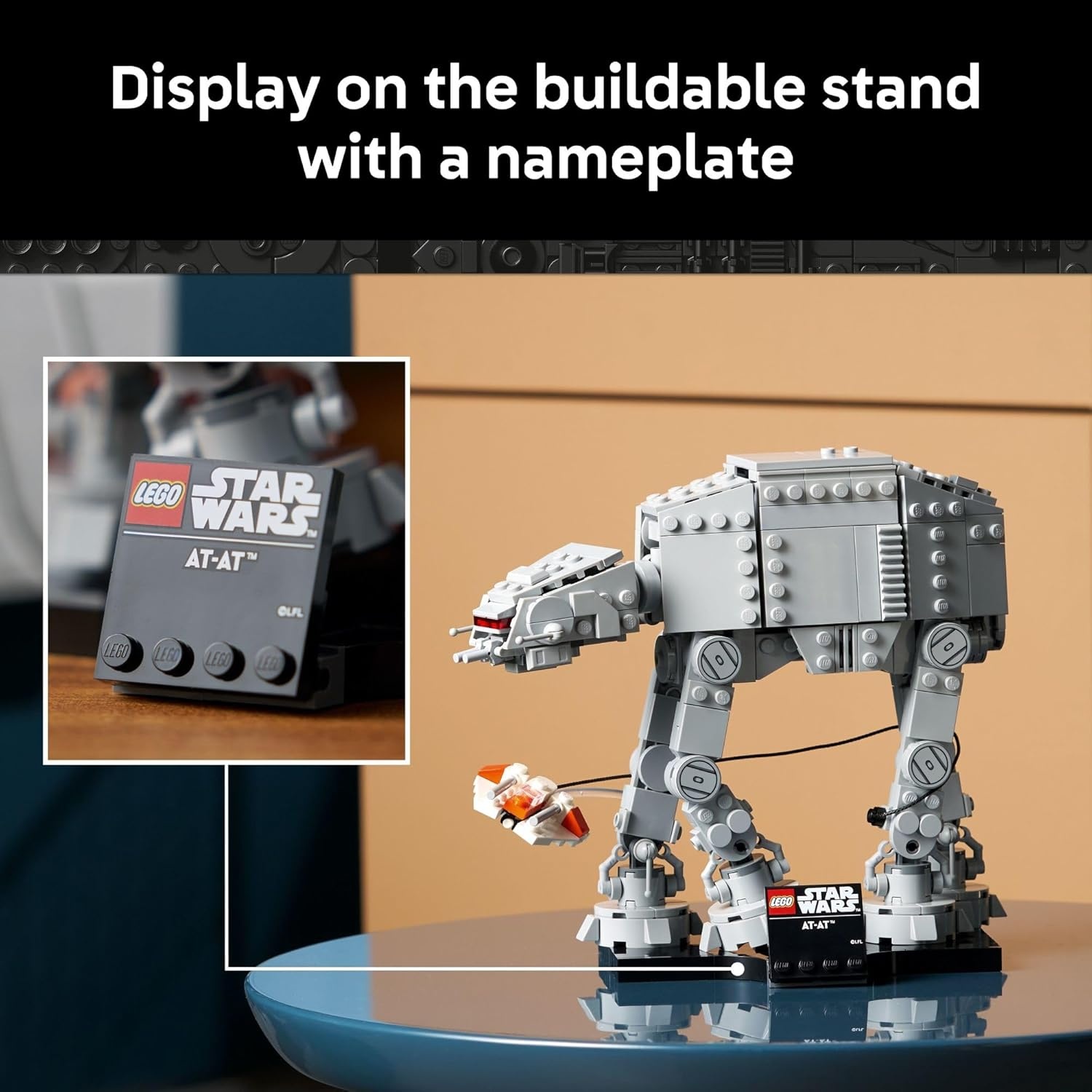 image:imageLEGO Star Wars ATAT Walker Building Set for Adults Ages 18 Collectible amp Room Decor for Office Bedroom or Book Shelf Activity for Men Women amp Movie Fans Gift Idea for Birthdays 75440
