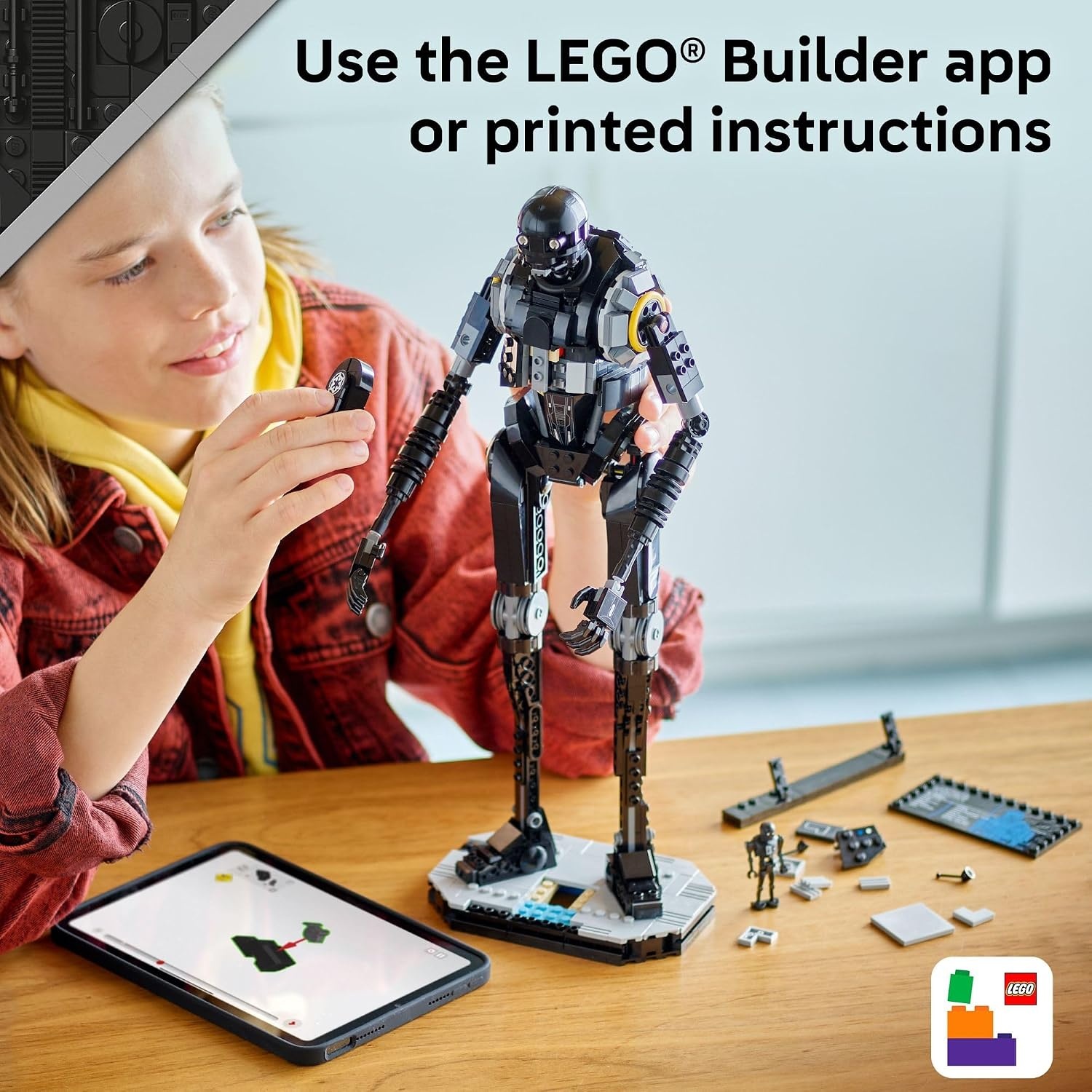 image:imageLEGO Star Wars Andor K2SO Security Droid Building Toy for Kids Ages 10 Makes a Great Gift for Boys and Girls Model Kit and Room Decor Idea for SciFi Adventure Fans 75434