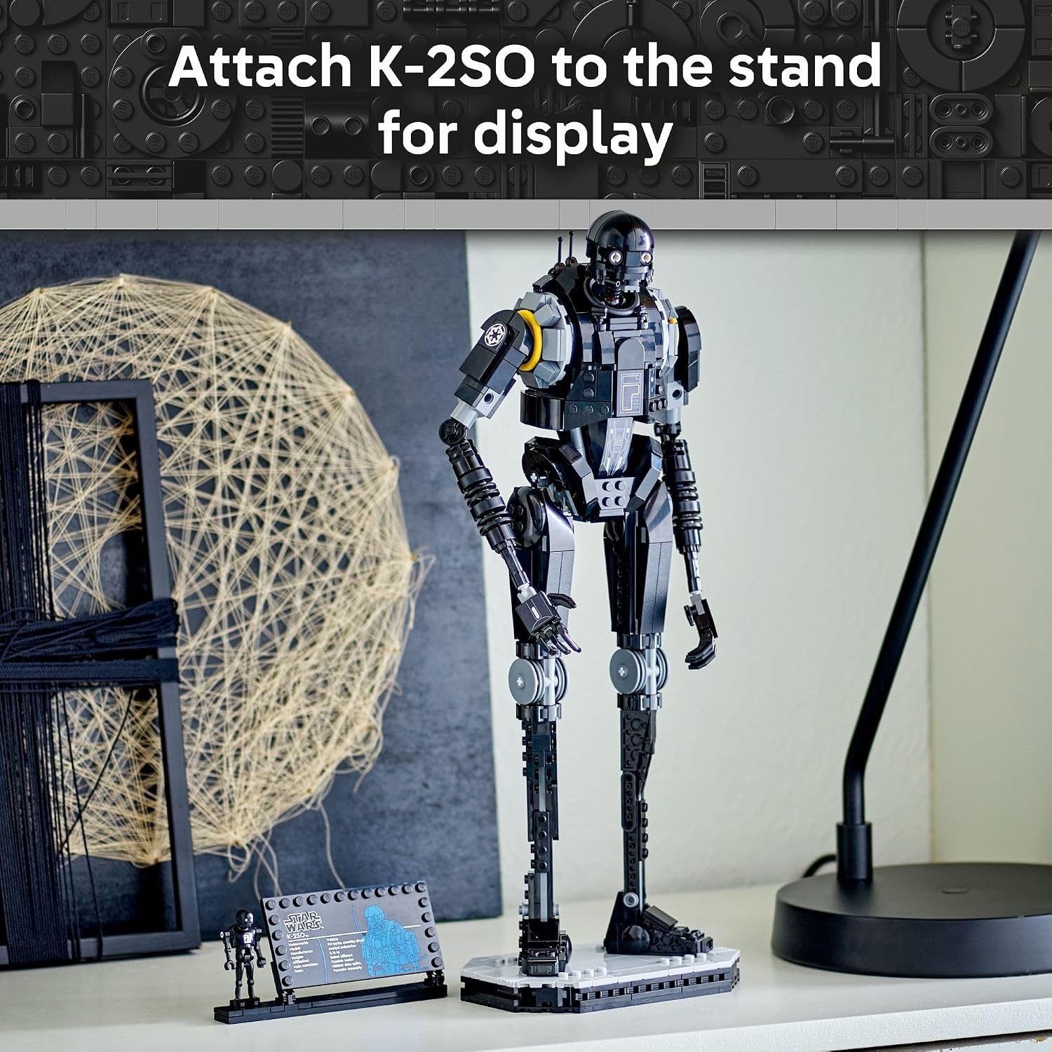 image:imageLEGO Star Wars Andor K2SO Security Droid Building Toy for Kids Ages 10 Makes a Great Gift for Boys and Girls Model Kit and Room Decor Idea for SciFi Adventure Fans 75434