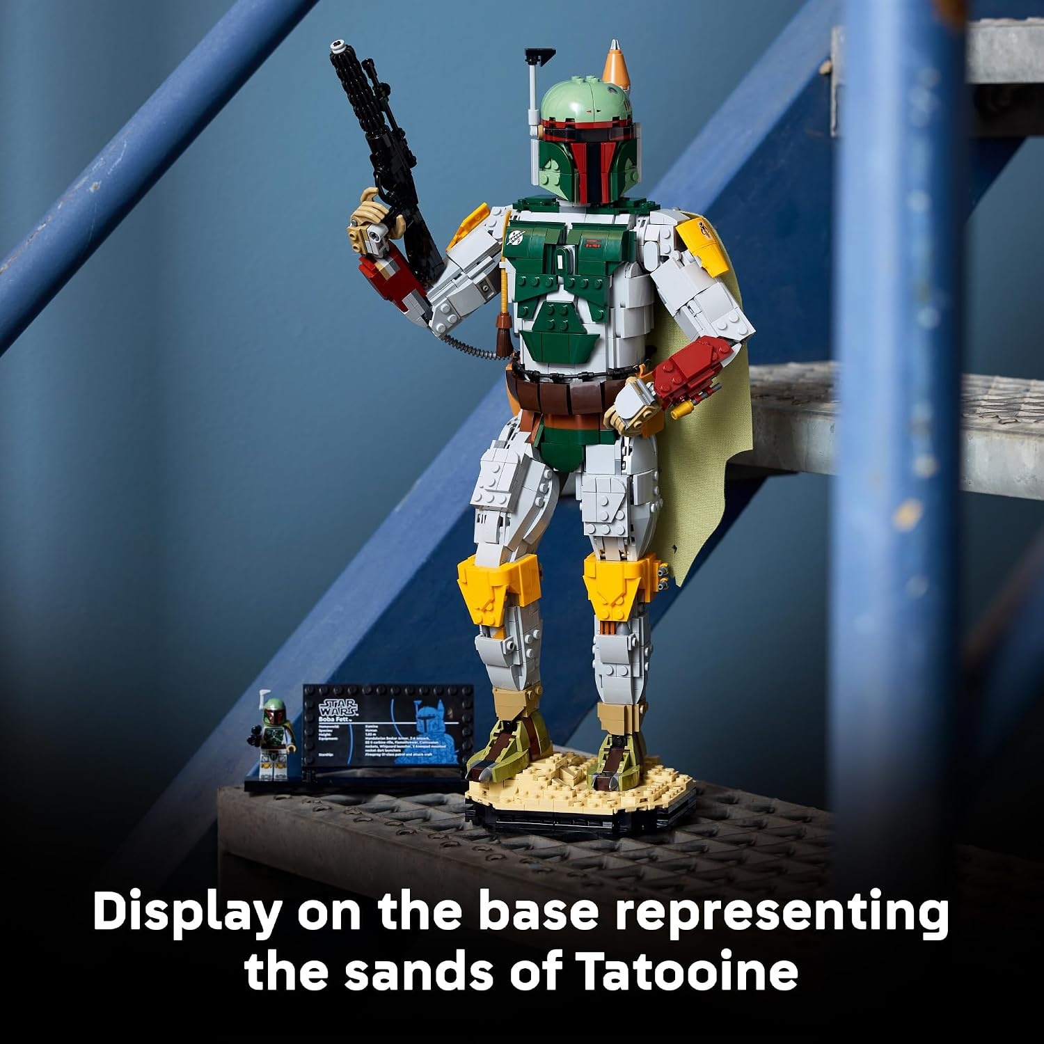 image:imageLEGO Star Wars Boba Fett 75455 Collectible Building Sets for Adults Ages 18 Movie Display for Bedroom or Book Shelf 1544 pieces Gift for Fans