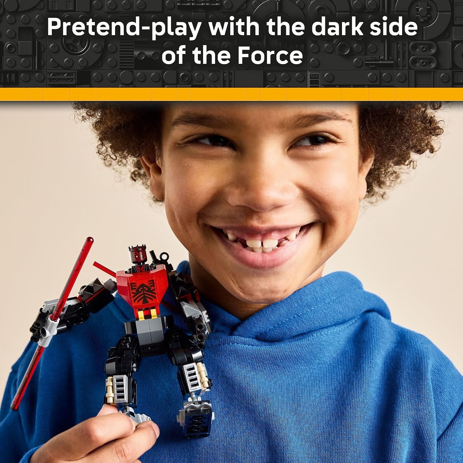 image:imageLEGO Star Wars Darth Maul Mech Kids Toy Building Toy with Pretend Play Lightsaber Birthday Gift Idea for Boys and Girls Ages 6 Collectible Decor for Fans of The Clone Wars 75411