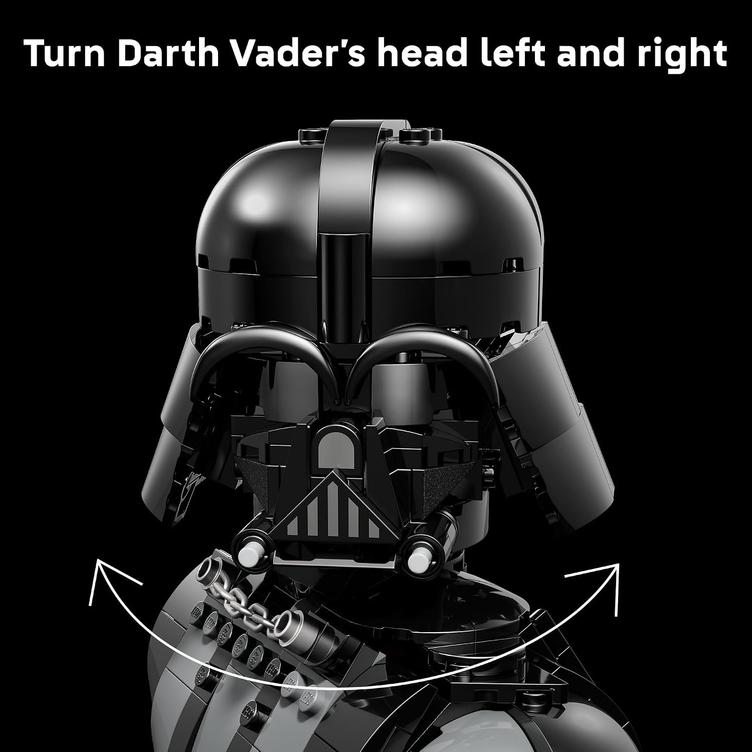 image:imageLEGO Star Wars Darth Vader Bust Collectible Building Set for Adults Ages 18 Star Wars Gift for Men amp Women with Darth Vader Minifigure Bedroom or Shelf Decor 75439