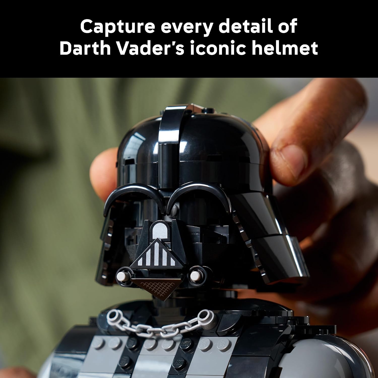 image:imageLEGO Star Wars Darth Vader Bust Collectible Building Set for Adults Ages 18 Star Wars Gift for Men amp Women with Darth Vader Minifigure Bedroom or Shelf Decor 75439
