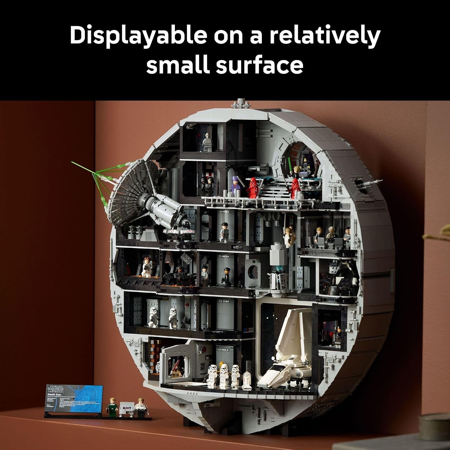 image:imageLEGO Star Wars Death Star Building Set for Adults Ages 18 Collectible amp Room Decor for Office Bedroom or Book Shelf Fun Activity for Men Women amp Movie Fans Gift Idea for Birthdays 75419