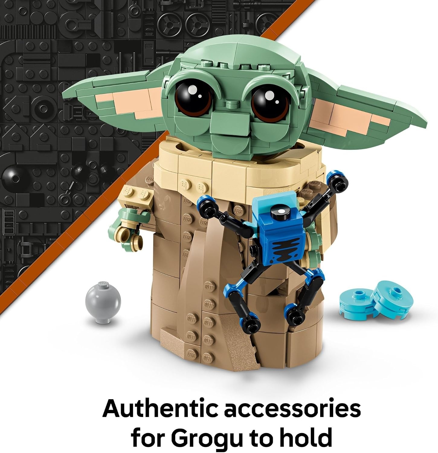 image:imageLEGO Star Wars Grogu with Hover Pram Building Toy Set Star Wars Toy for Kids Boys amp Girls Ages 10 Gift Idea for Birthday 75403