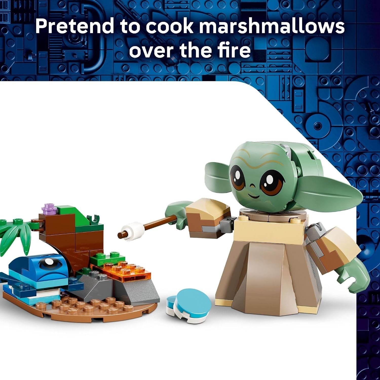 image:imageLEGO Star Wars Grogus Homestead Building Toy for Boys amp Girls The Mandalorian Pretend Play Set WSorgan Frog amp Poseable Grogu Figures for Preschool Kids Ages 4 Gift Idea for Birthdays 75443