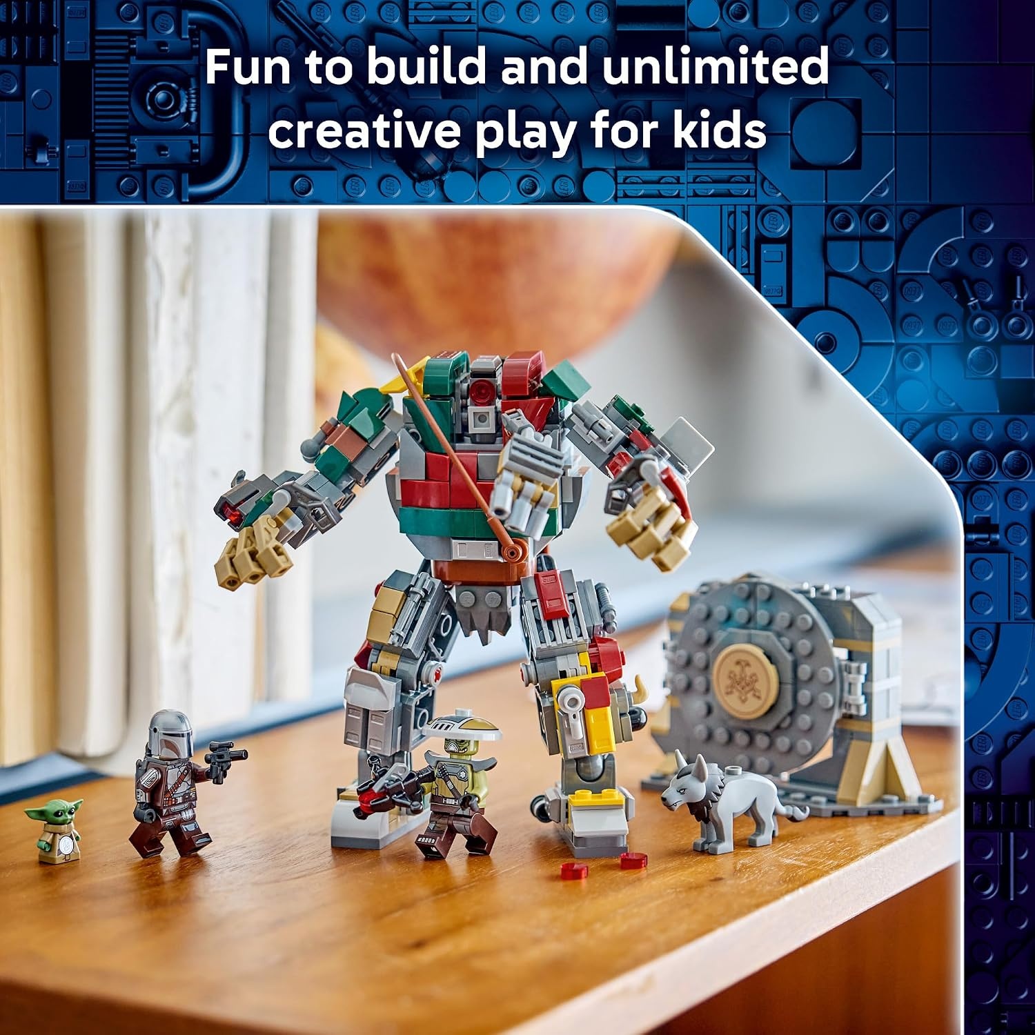 image:imageLEGO Star Wars Hutt Palace Sentry Droid Showdown 75451 Building Toy for Boys amp Girls Ages 9 Movie Playset 2 Minifigures amp Grogu Figure 415 pieces Gift for Birthdays