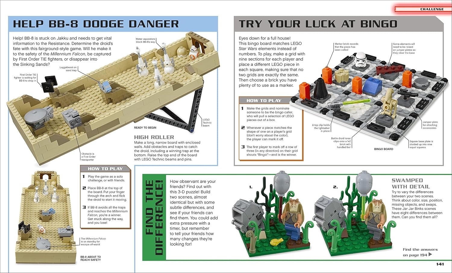 image:imageLEGO Star Wars Ideas Book More than 200 Games Activities and Building Ideas Lego Ideas