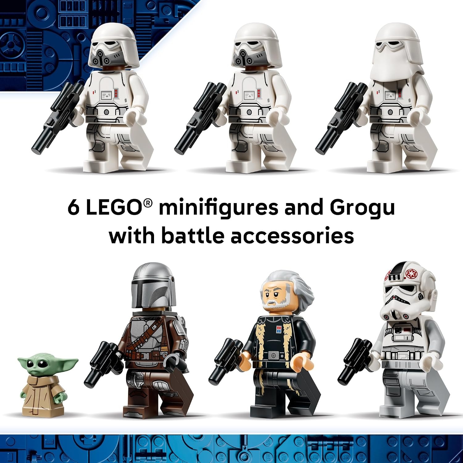 image:imageLEGO Star Wars Imperial Remnant ATAT with INT4 75454 Building Toy for Boys amp Girls Ages 10 Display as Bedroom Decor 6 Minifigures 1453 pieces Gift for Birthdays