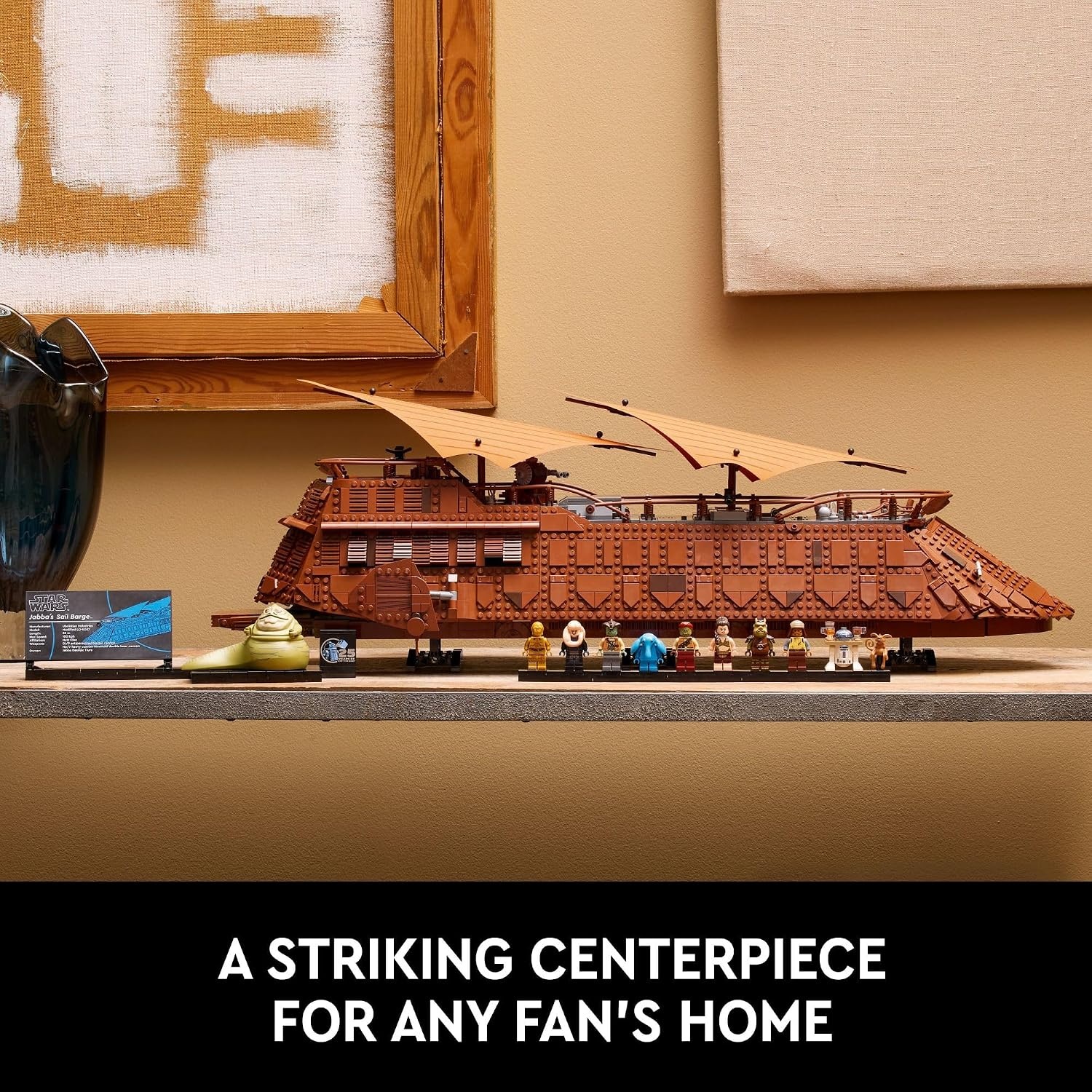 image:imageLEGO Star Wars Jabbas Sail Barge Building Sets for Adults Star Wars Ship Collectibles Set for Fans Building Kit with 450 Pieces 11 Minifigures Gifts for Men amp Women 75397