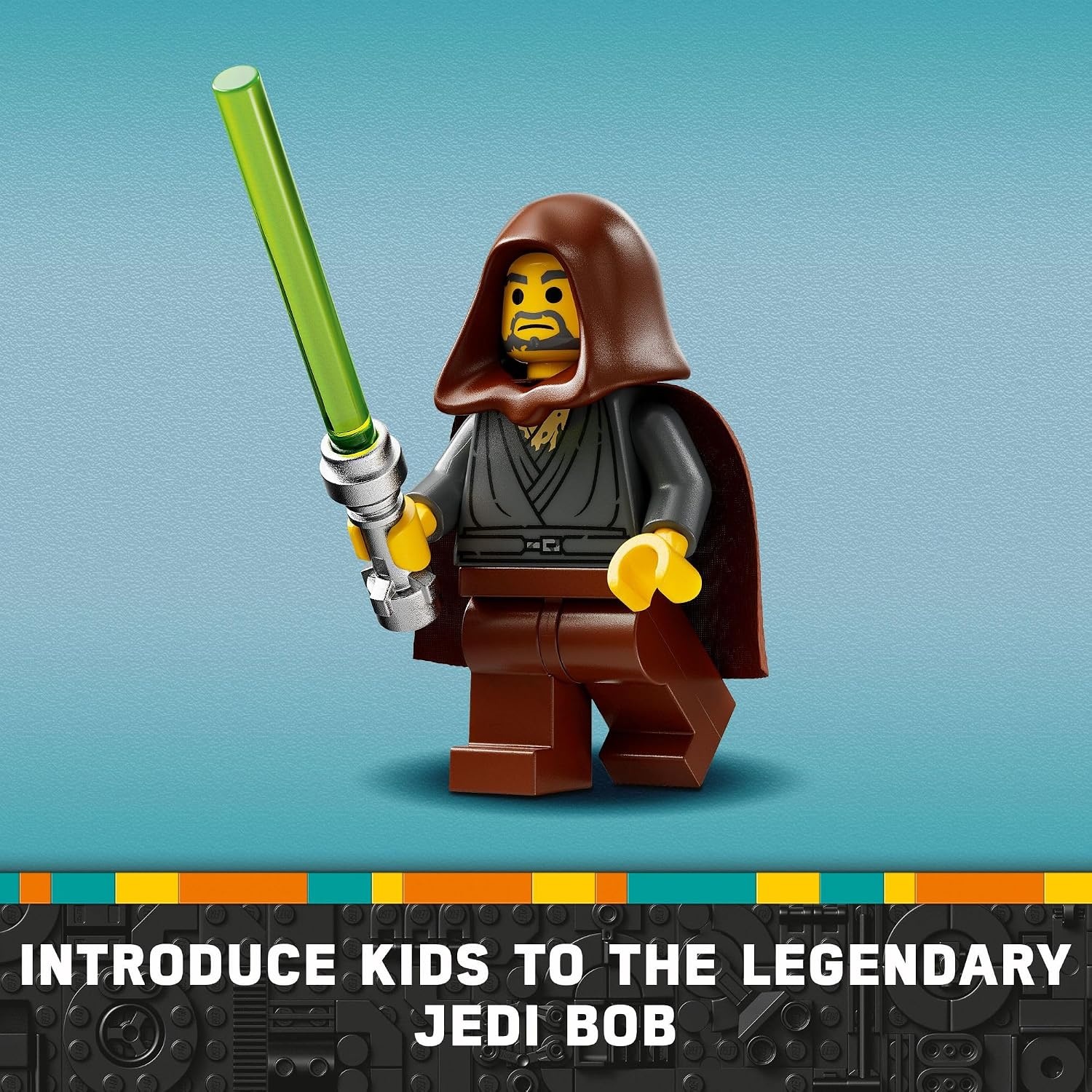 image:imageLEGO Star Wars Jedi Bobs Starfighter Buildable Toy Vehicle Brick Built Star Wars Starship with Jedi Bob Minifigure Birthday Gift Idea for Boys Girls or Any Fan Ages 8 and Up 75388