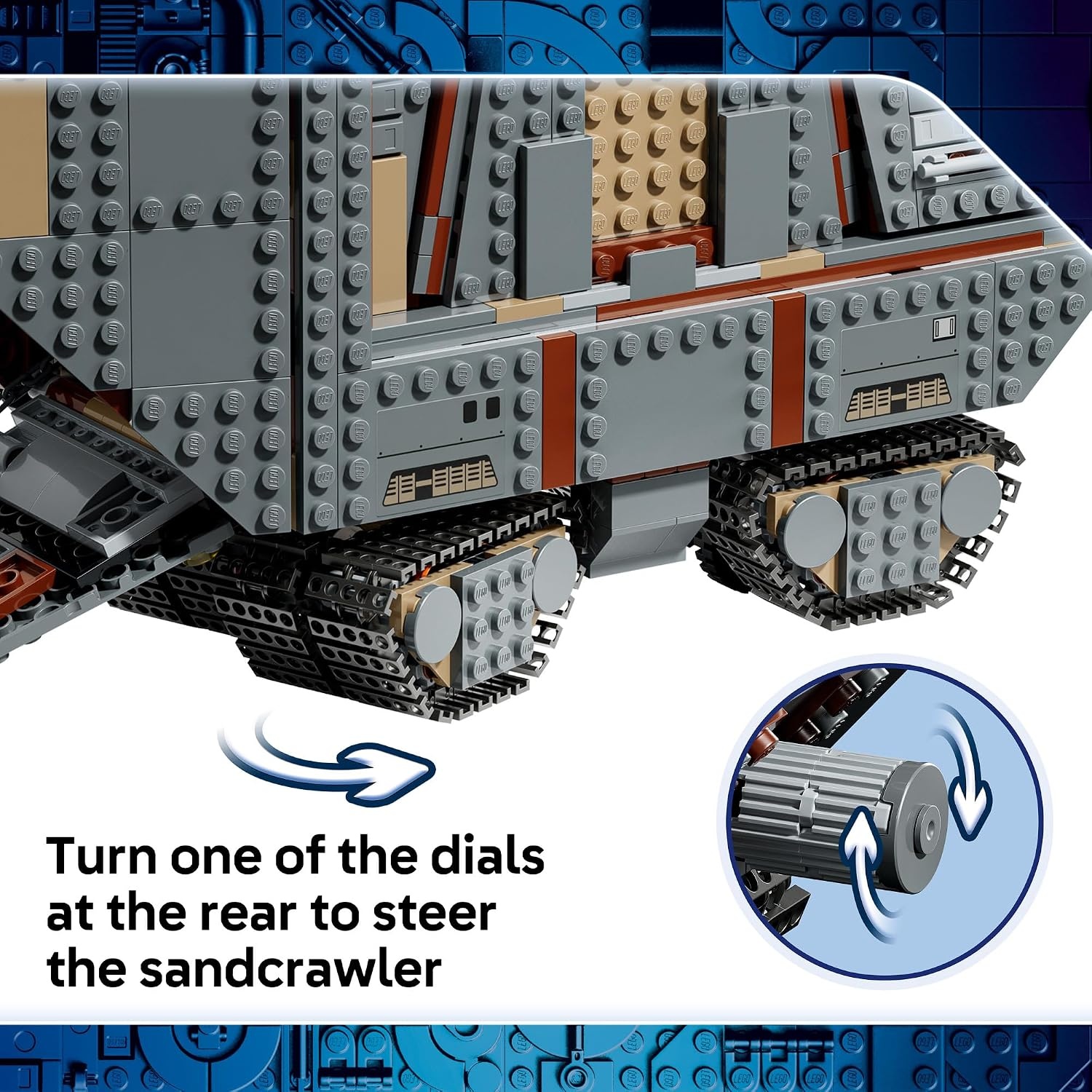 image:imageLEGO Star Wars Offworld Sandcrawler and Mudhorn 75453 Building Toy for Boys amp Girls Ages 14 Movie Playset 5 Minifigures amp Grogu Figure 1683 pieces Gift for Birthdays
