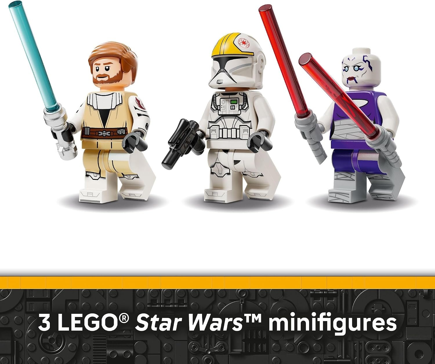 image:imageLEGO Star Wars The Clone Wars V19 Torrent Starfighter Building Toy Pretend Play Set for Boys amp Girls Ages 9 Starship Model Kit W 3 Minifigures Gift Idea for Birthdays 75432