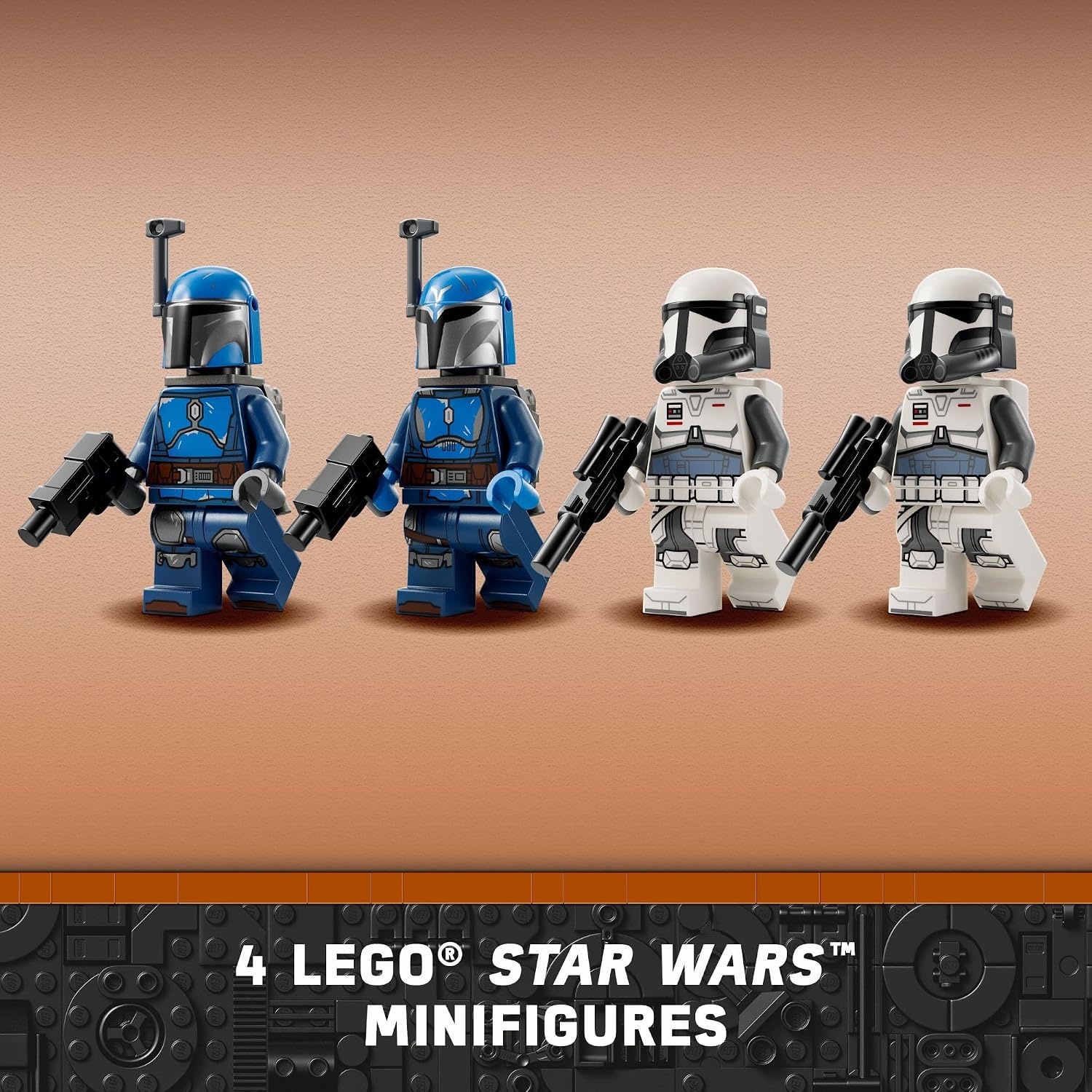image:imageLEGO Star Wars The Mandalorian Ambush on Mandalore Battle Pack Building Toy with 4 Star Wars Minifigures Collectible Brick Built Playset Star Wars Gift Idea for Boys and Girls Ages 6 and Up 75373
