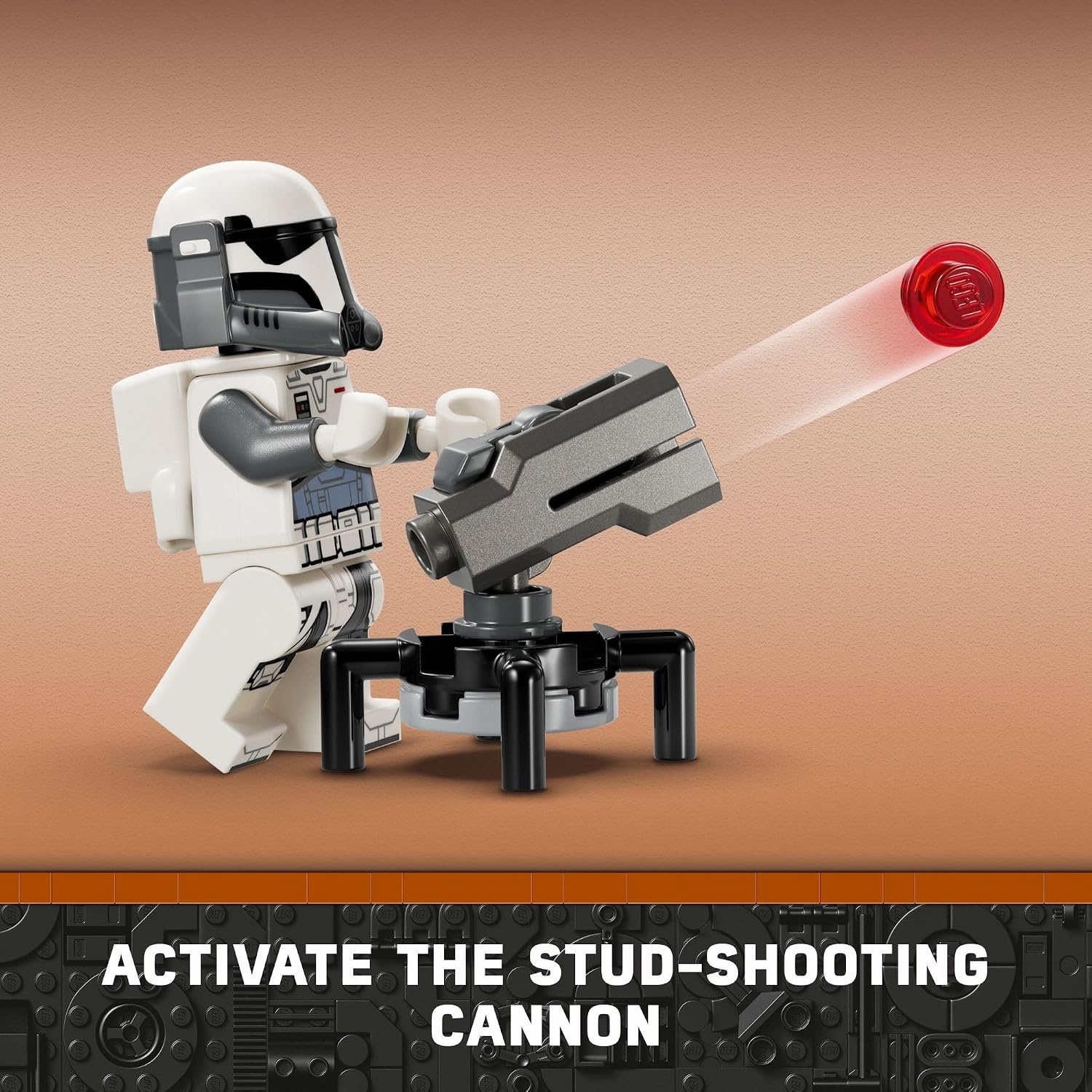 image:imageLEGO Star Wars The Mandalorian Ambush on Mandalore Battle Pack Building Toy with 4 Star Wars Minifigures Collectible Brick Built Playset Star Wars Gift Idea for Boys and Girls Ages 6 and Up 75373