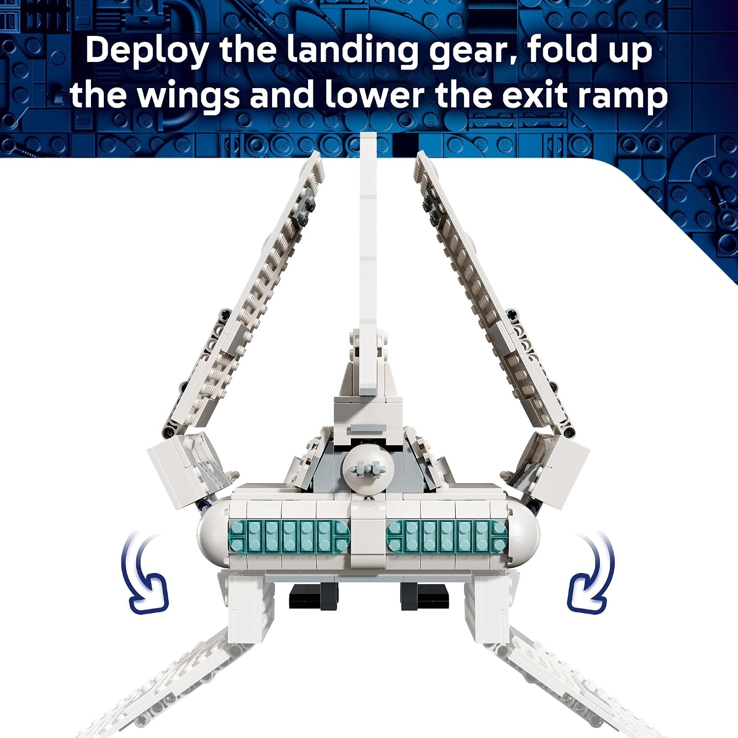 image:imageLEGO Star Wars The Mandalorian Imperial LambdaClass Shuttle Collectible Building Set for Boys amp Girls Ages 14 with 5 Minifigures Gift Idea for Teens 75459