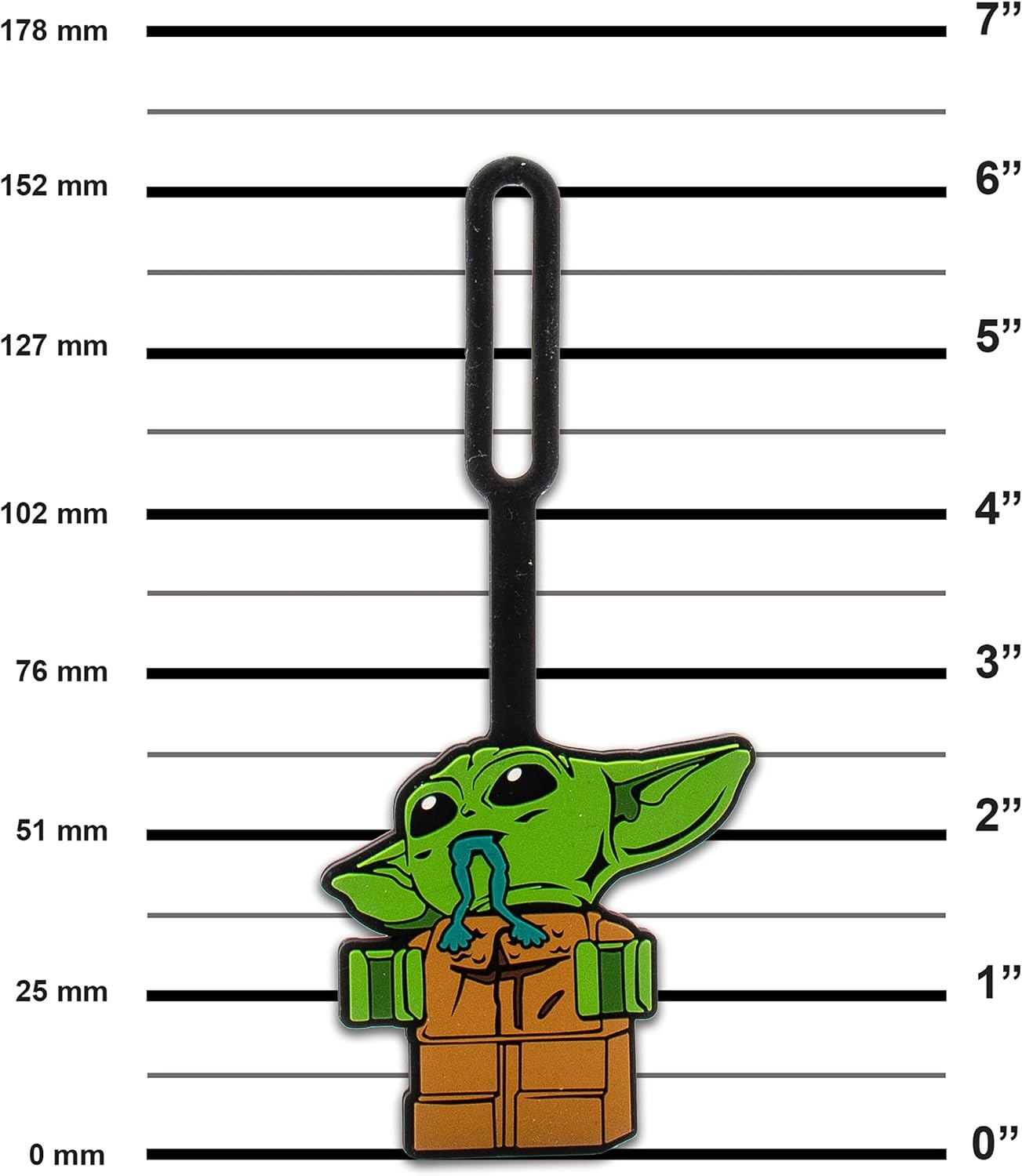 image:imageLEGO Star Wars The Mandalorian Silicone Bag Tag Grogu Yum Yum 52974