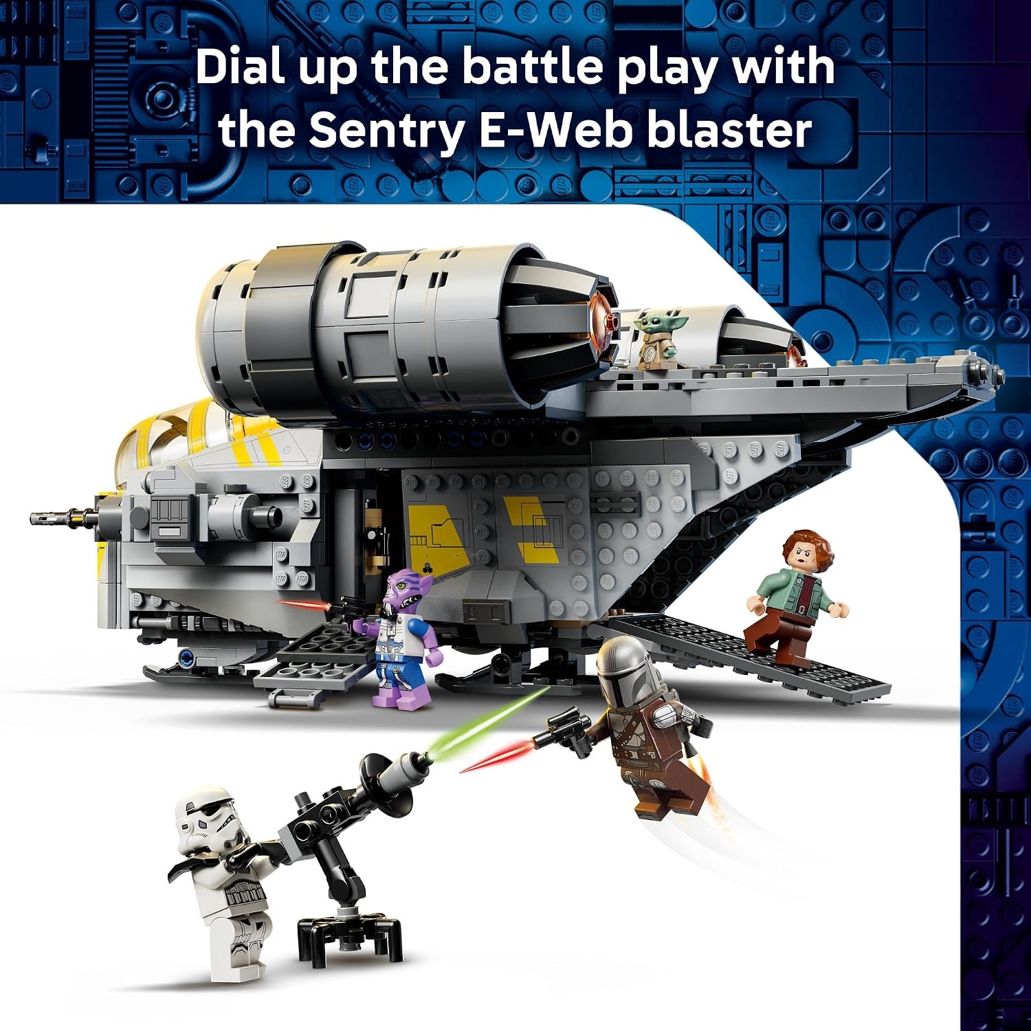 image:imageLEGO Star Wars The Mandalorian and Grogu The Razor Crest Building Toy Build and Display Set for Boys amp Girls Ages 10 Star Wars Gifts for Birthdays amp Fans 75447