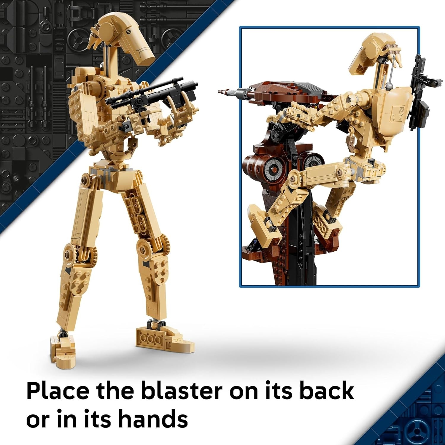 image:imageLEGO Star Wars The Phantom Menace Battle Droid with STAP Building amp Learning Toy for Boys amp Girls Ages 12 Star Wars Toy amp Model Kit Gift Idea for Birthdays 75428