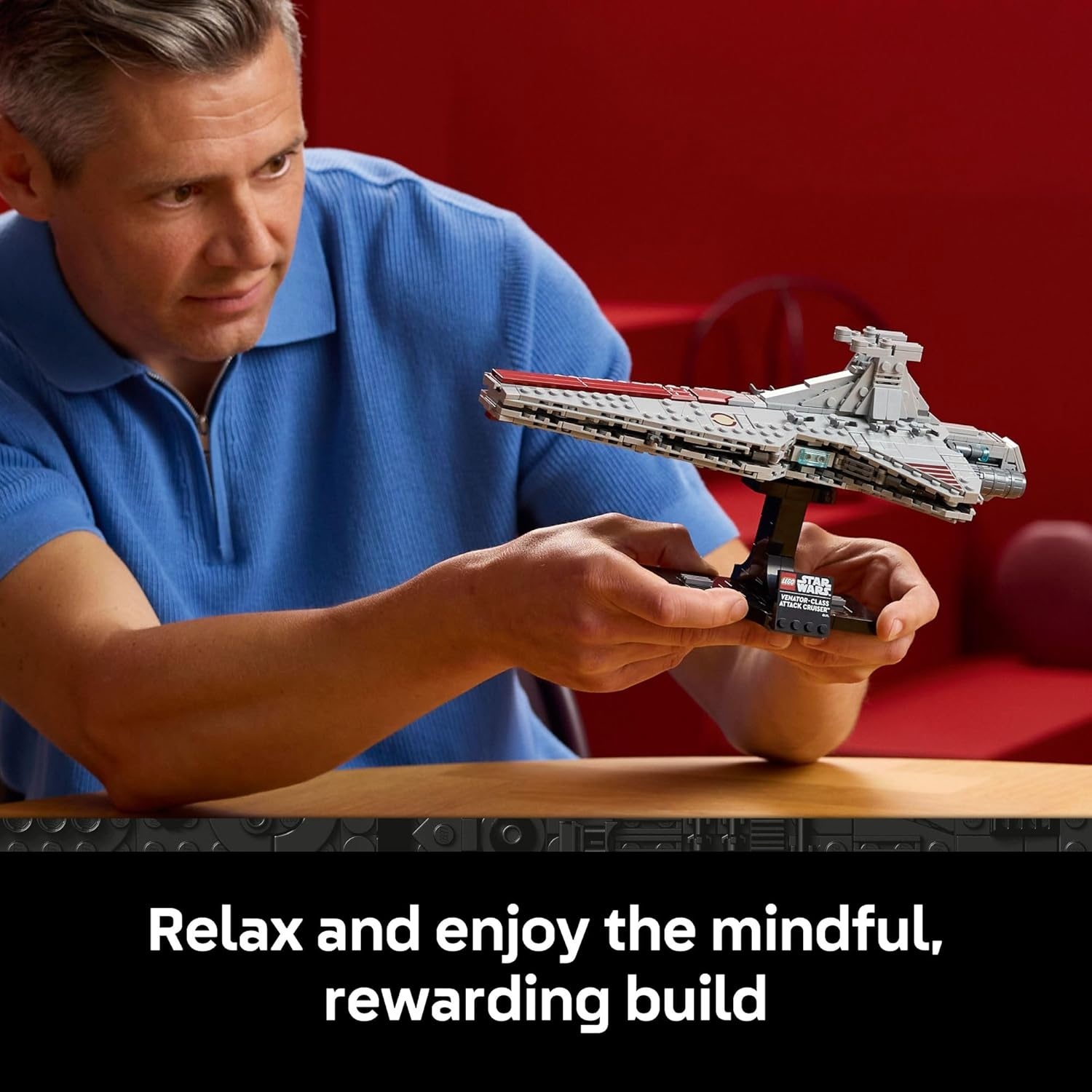 image:imageLEGO Star Wars VenatorClass Attack Cruiser Building Set for Adults Men amp Women Ages 18 Movie Collectible amp Room Decor for Office Bedroom or Book Shelf Gift Idea for Birthdays 75441