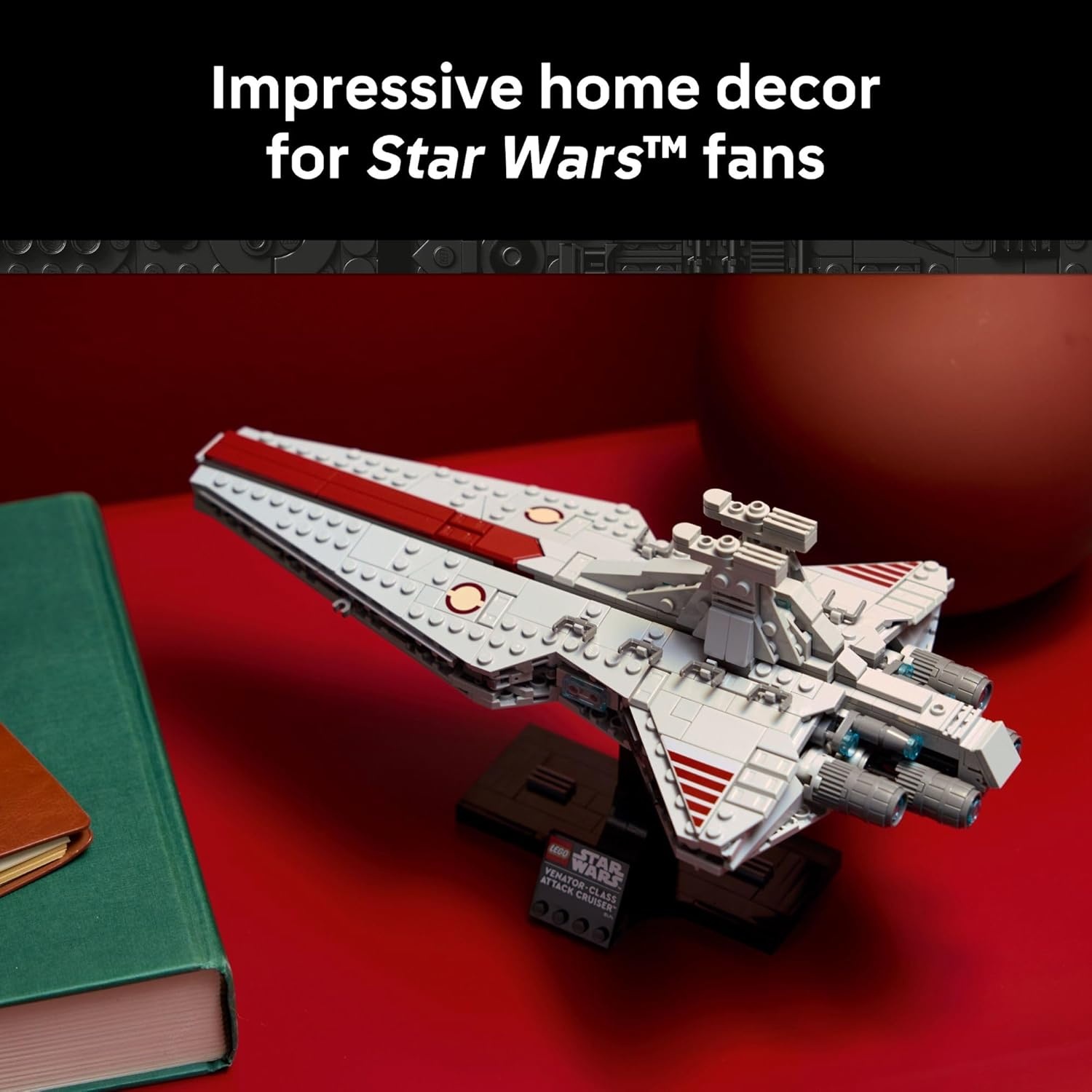 image:imageLEGO Star Wars VenatorClass Attack Cruiser Building Set for Adults Men amp Women Ages 18 Movie Collectible amp Room Decor for Office Bedroom or Book Shelf Gift Idea for Birthdays 75441
