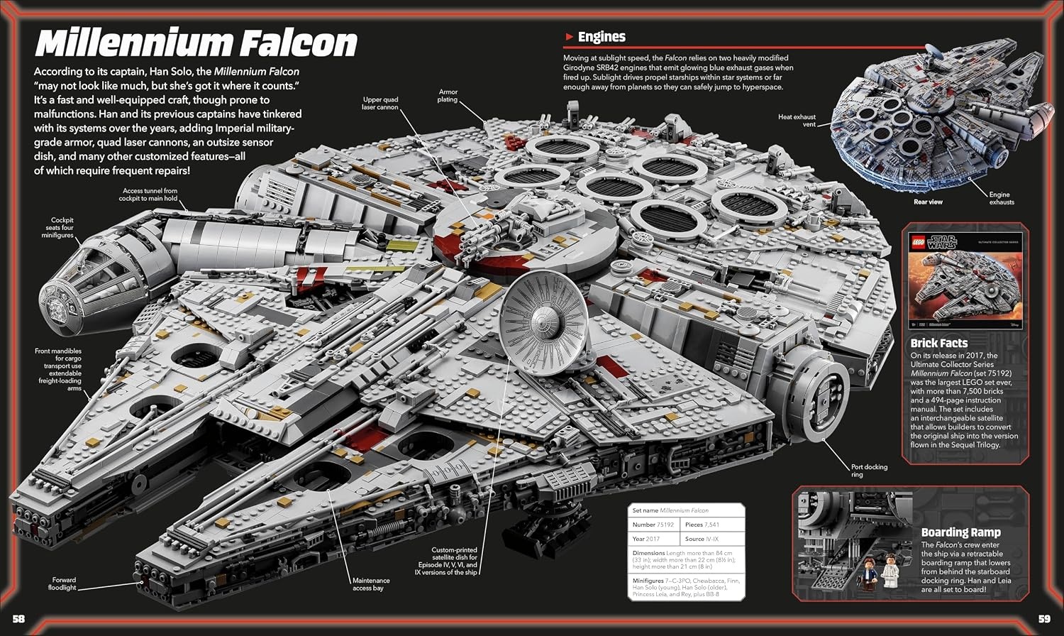 image:imageLEGO Star Wars Visual Dictionary Updated Edition With Exclusive Star Wars Minifigure