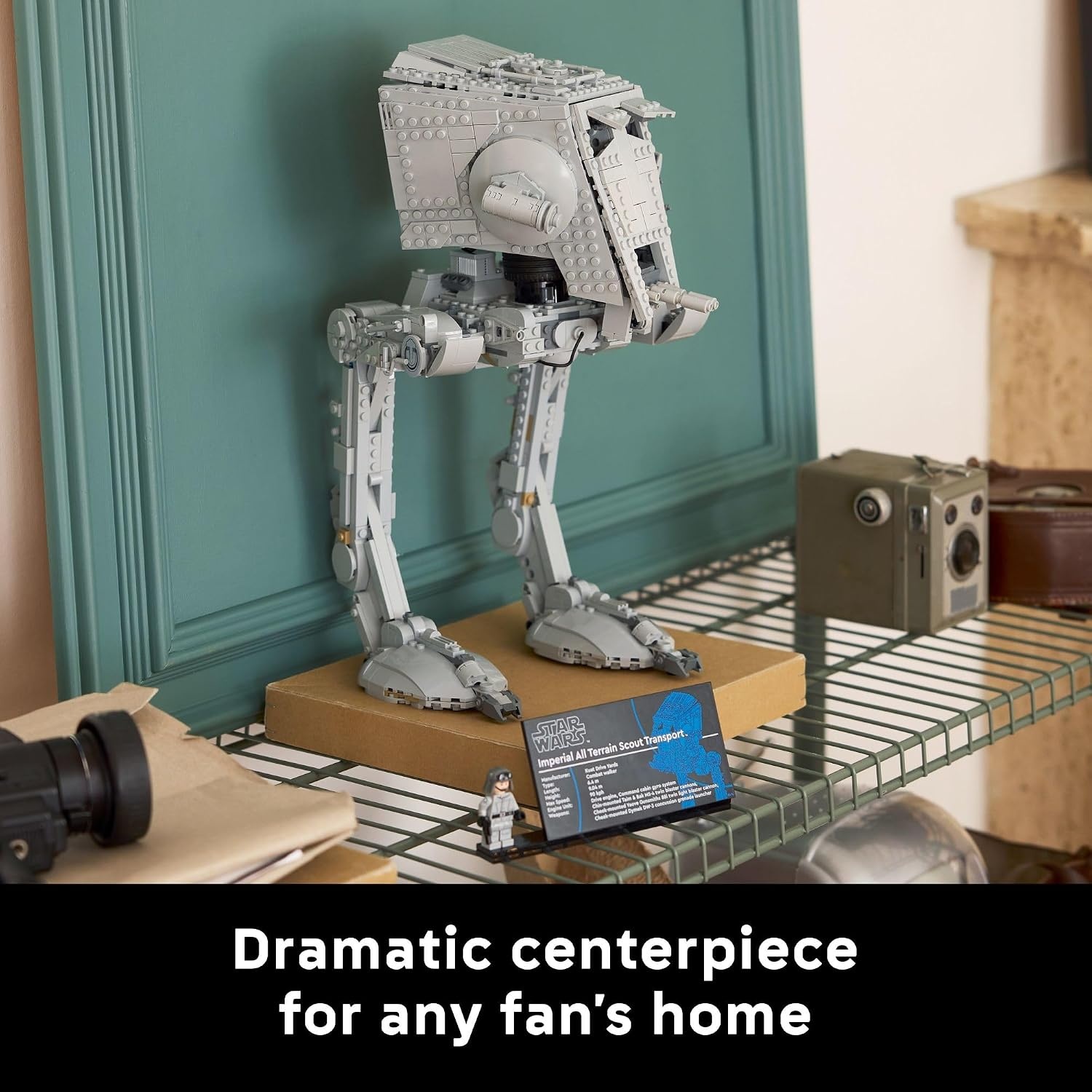 image:imageLEGO Star Wars atST Walker Building Set Adult Building Blocks for Fans Ages 18 Imperial Forces Collectible Model Kit Star Wars Gift Idea for Men amp Women 75417