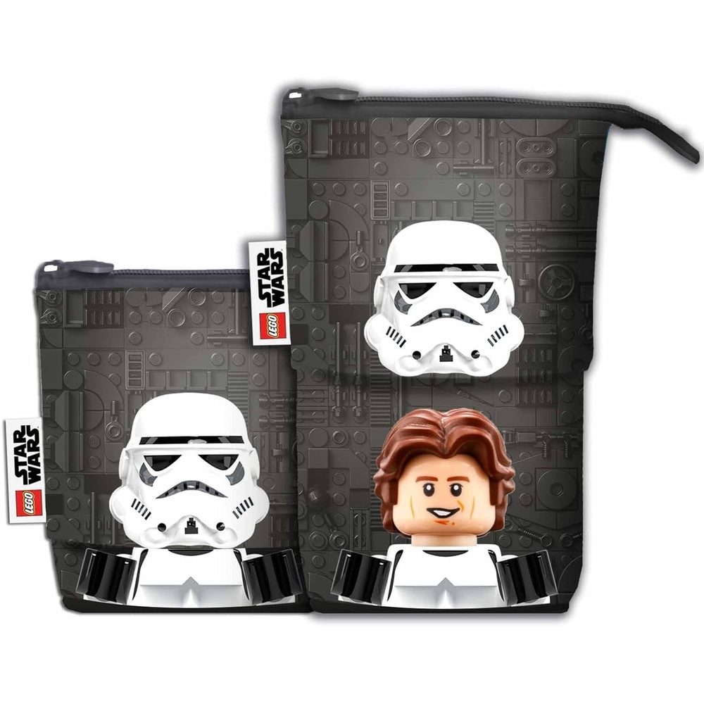 image:imageIQ LEGO Star Wars Pop Up Pencil Case StormtrooperHan Solo 53461