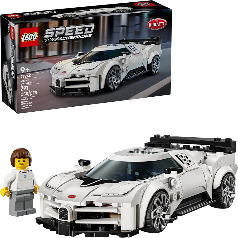 image:imageLEGO Speed Champions Bugatti Centodieci Hyper Sports Car Toy Model Kit amp Pretend Play Toy for Boys amp Girls Ages 9 Italian Model Car Kit for Racing Fans Gift Idea for Birthdays 77240