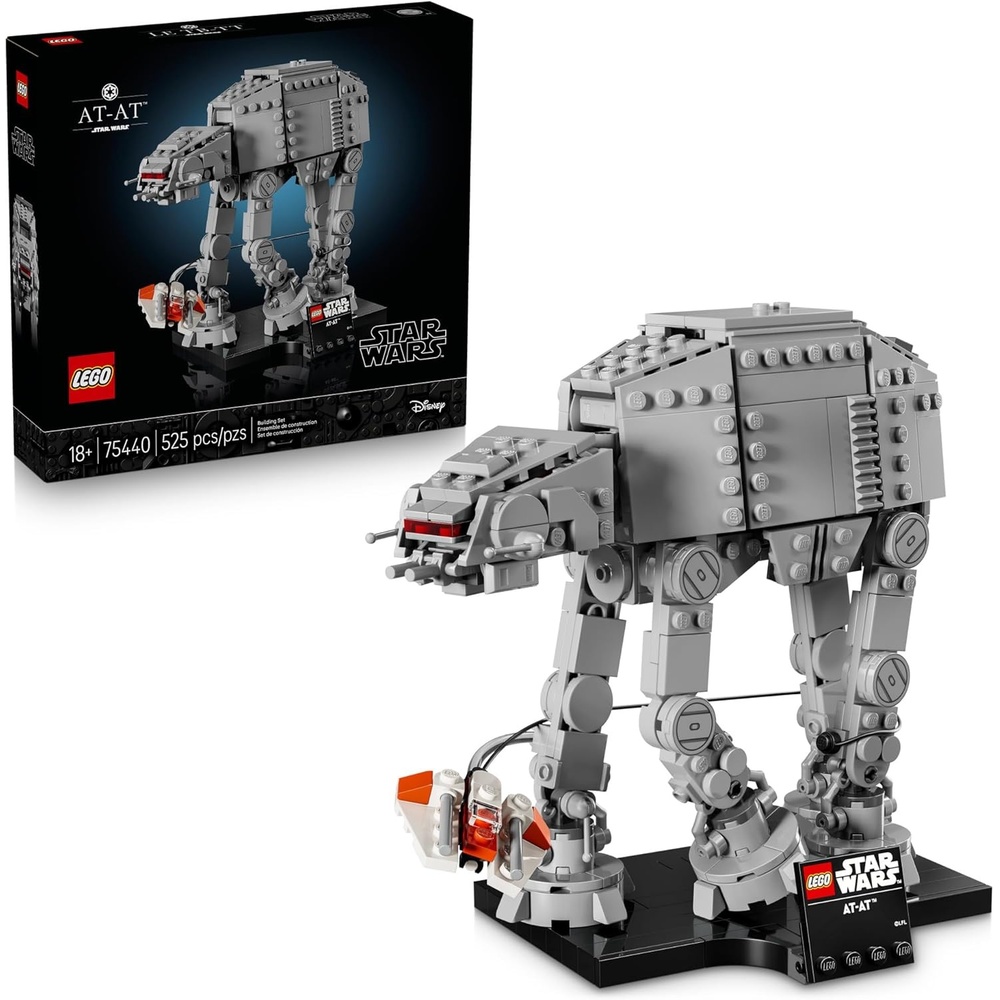 image:imageLEGO Star Wars ATAT Walker Building Set for Adults Ages 18 Collectible amp Room Decor for Office Bedroom or Book Shelf Activity for Men Women amp Movie Fans Gift Idea for Birthdays 75440