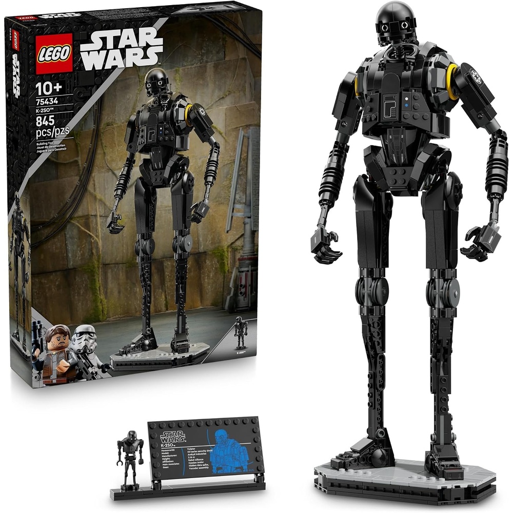 image:imageLEGO Star Wars Andor K2SO Security Droid Building Toy for Kids Ages 10 Makes a Great Gift for Boys and Girls Model Kit and Room Decor Idea for SciFi Adventure Fans 75434
