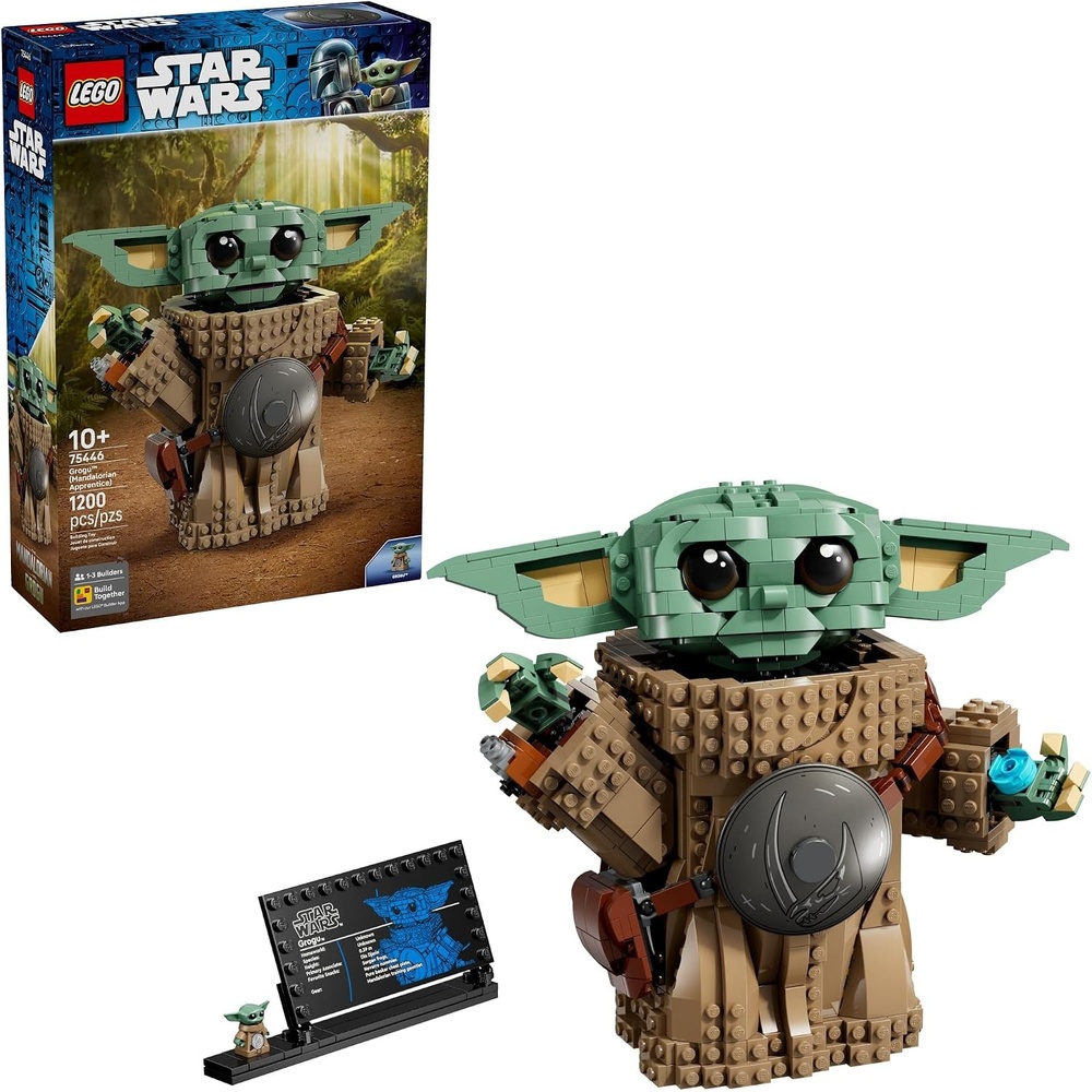 image:imageLEGO Star Wars Grogu Mandalorian Apprentice Building Toys Build and Display Set for Boys amp Girls Ages 10 Star Wars Gifts for Kids 75446