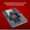 IQ LEGO Star Wars Notebook with Lightsaber Gel Pen – Darth Vader (53492) | Hardcover, Dotted