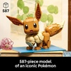 LEGO Pokémon Eevee – Collectible Building Set for Adults, Ages 18+ – Posable Pokémon Figure for Display – Desk, Bookshelf or Home Office Decor – Gift for Men & Women – 72151