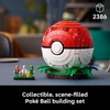 LEGO Pokémon Iconic Trainer Moments Poké Ball 72154 | Collectible Building Set for Adults, Ages 18+, Pokémon Model Kit with 3 Minifigures & 2 Pokémon Figures, Gift for Gamers
