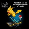LEGO Pokémon Pikachu and Poké Ball – Collectible Building Sets for Adults, Ages 18+ – Pokémon Figure for Display – Desk, Shelf or Office Decor – Gift for Men & Women – 72152