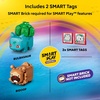 LEGO Pokémon SMART Play: Berry Bash with Bulbasaur and Bidoof 72155 | Compatible Set, Building Toys, Boys & Girls, Ages 7+, Interactive Pokémon Toys, 2 SMART Tags, 240 pieces, Gift Idea