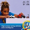 LEGO Sonic the Hedgehog Silver’s Car vs. Knuckles’ Monster Truck Building Toy for Boys & Girls – Racing Playset W/Silver & Knuckles Minifigures for Kids, Ages 8+ – Gift Idea for Birthdays – 77118