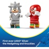 LEGO Sonic the Hedgehog Silver’s Car vs. Knuckles’ Monster Truck Building Toy for Boys & Girls – Racing Playset W/Silver & Knuckles Minifigures for Kids, Ages 8+ – Gift Idea for Birthdays – 77118