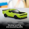 LEGO Speed Champions Dodge Challenger SRT Hellcat Sports Car Toy – Building Set for Learning, Play and Display – Kids Toy for Boys and Girls, Ages 9+ – Birthday Gift Idea for Race Car Fans – 77237