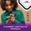 LEGO Speed Champions F1 ACADEMY Race Car Building Toy – Pretend Play Racing Vehicle W/ F1 ACADEMY Minifigure – Play & Display Toy Car for Boys & Girls, Ages 10+ – Gift Idea for Birthdays – 77258