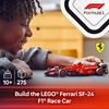 LEGO Speed Champions Ferrari SF-24 F1 Race Car Toys – Building Sets for Kids, Boys & Girls, Ages 10+ – Ferrari F1 Model Car Kits for Display or Play – Gift Ideas for Birthdays and Fans – 77242