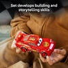 LEGO Speed Champions Lightning McQueen Toy – Disney Pixar Cars Building Blocks for Kids, Boys & Girls, Ages 9+ – Pretend Play Race Car & Bedroom Shelf Display – 77255