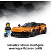 LEGO Speed Champions McLaren W1 Race Car Toy for Boys & Girls, Ages 9+ – Building Set for Pretend Play & Display w/1 Driver Minifigure – Gift Idea for Kids & Supercar Fans – 77257