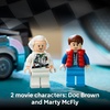 LEGO Speed Champions Time Machine from Back to The Future Building Toy for Kids – Pretend Play & Display Car Toy W/ 2 Build Modes for Boys & Girls, Ages 9+ – Gift for Birthdays – 77256