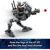 LEGO Star Wars AT-RT Attack – Building Toy for Boys & Girls, Ages 7+ – with The Mandalorian & Grogu Minifigures – Playset for Kids – Gift for Birthdays – 75444