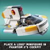 LEGO Star Wars Ahsoka Ghost and Phantom II Spaceship Toy – Star Wars Building Toys Set for Kids, Boys & Girls, Ages 10+ – Gifts for Birthdays – 5 Minifigures – 75357